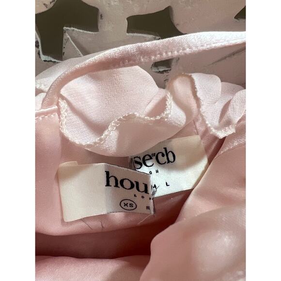 House of CB Amaris Ballerina Pink Baby Doll Mini Dress Size XS Extra Small - Picture 7 of 10